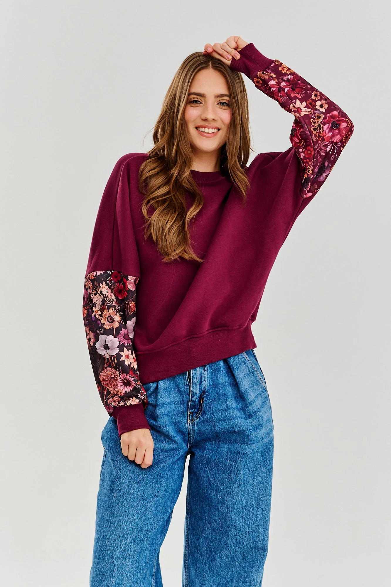 Blooming Letters Sweatshirt - Image 4