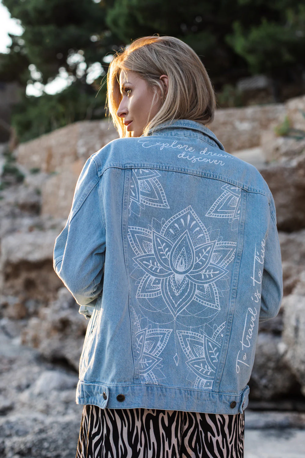 Mystic Travel Denim Jacket - Image 4