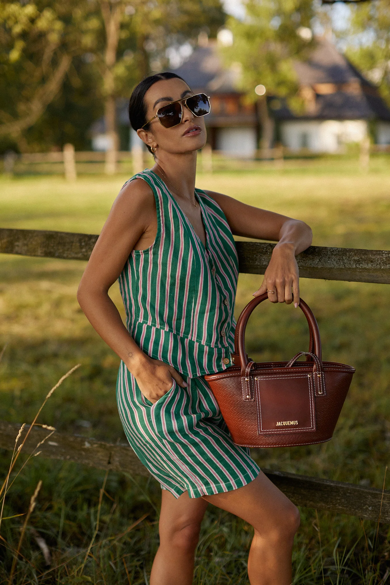 Peppermint linen shorts - Image 7