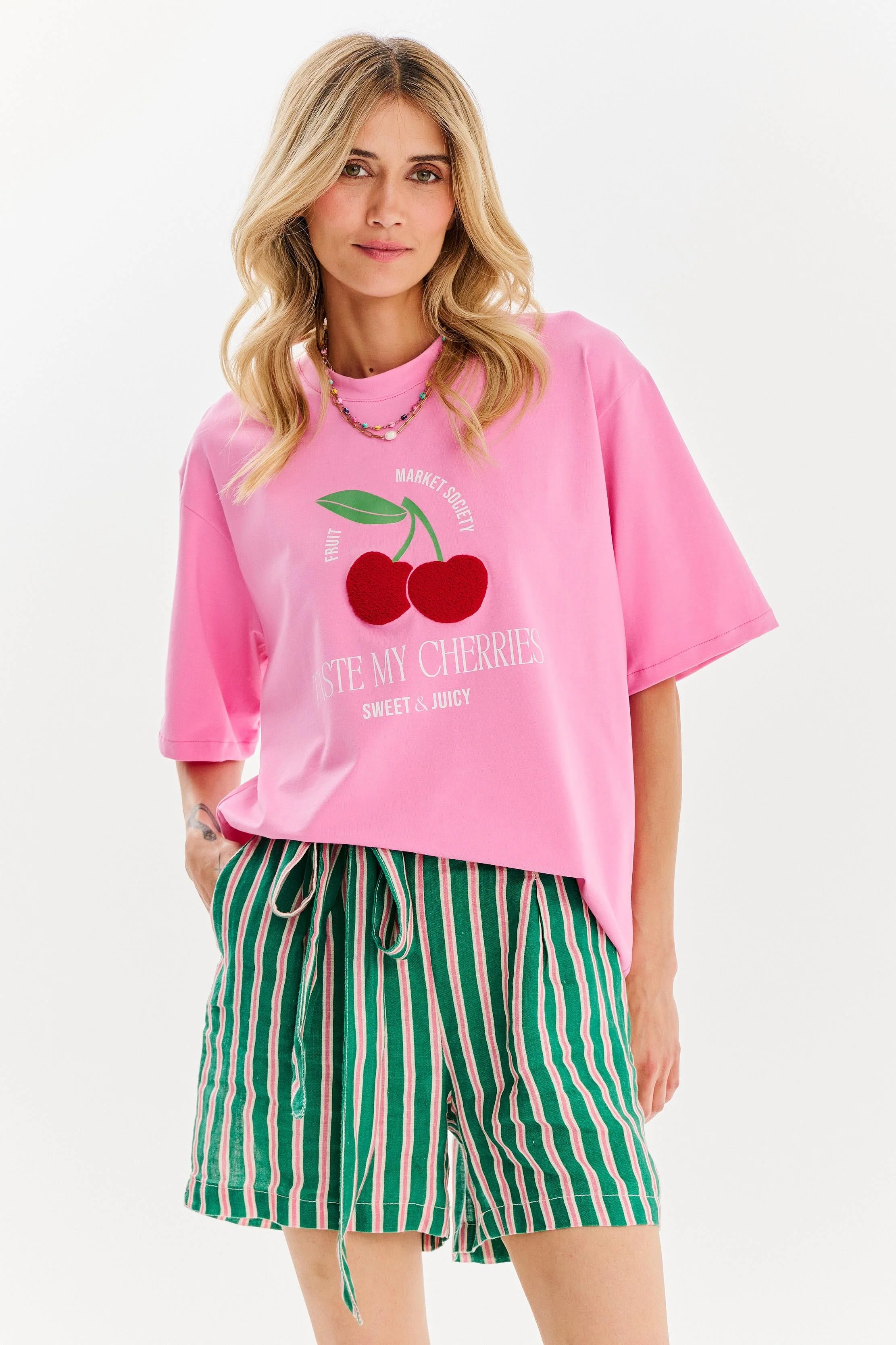 Peppermint linen shorts - Image 9