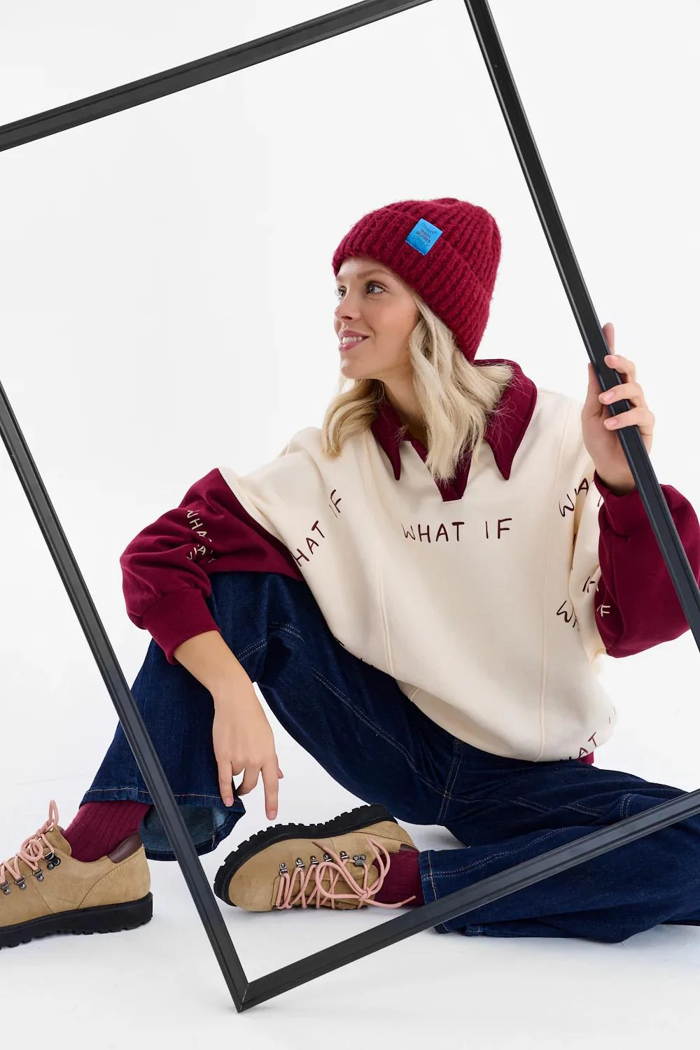 What If x Kit Agar Polo sweatshirt - Image 8