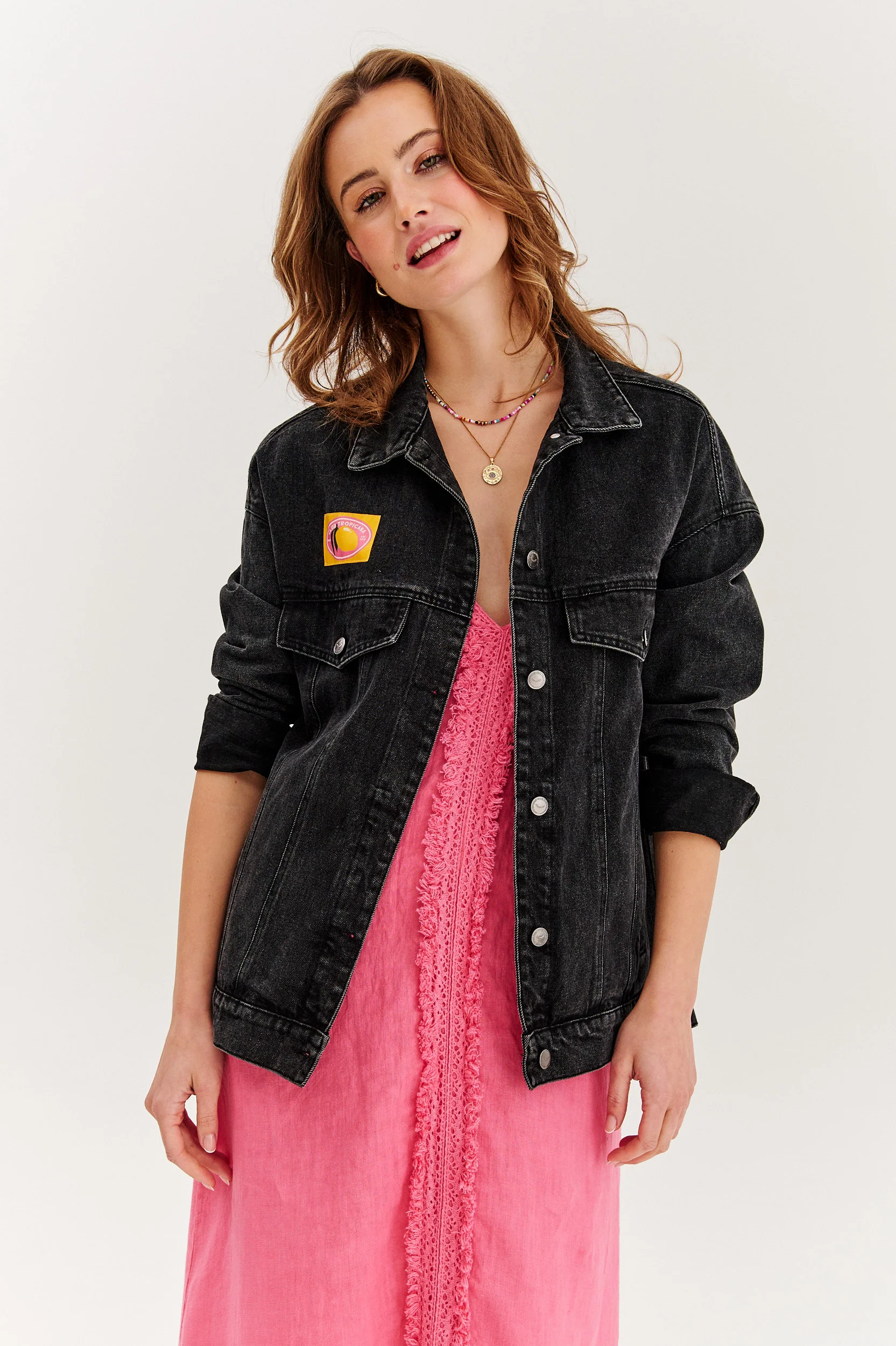 Squeezy Joy denim jacket - Image 13
