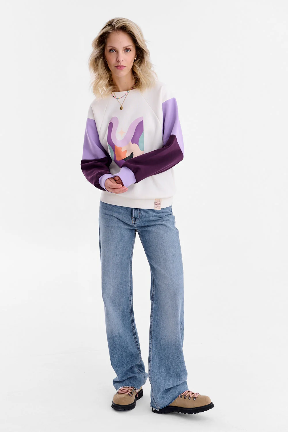 Face The World x Maggie Stephenson sweatshirt - Image 3
