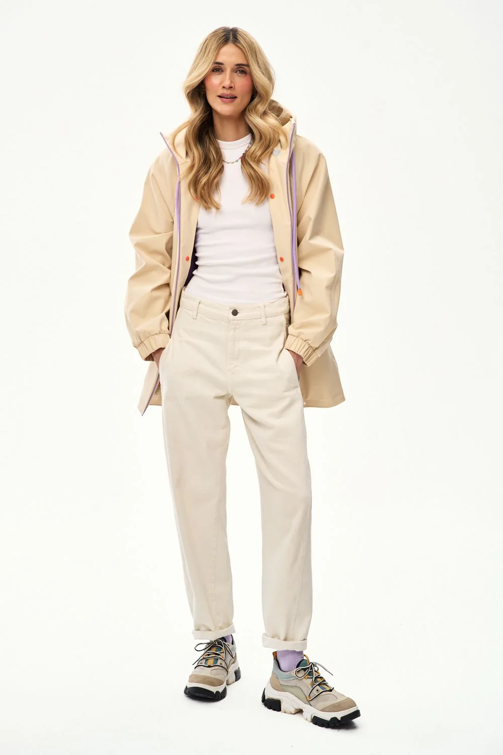 Valencia Desert Lined Rain Jacket - Image 12